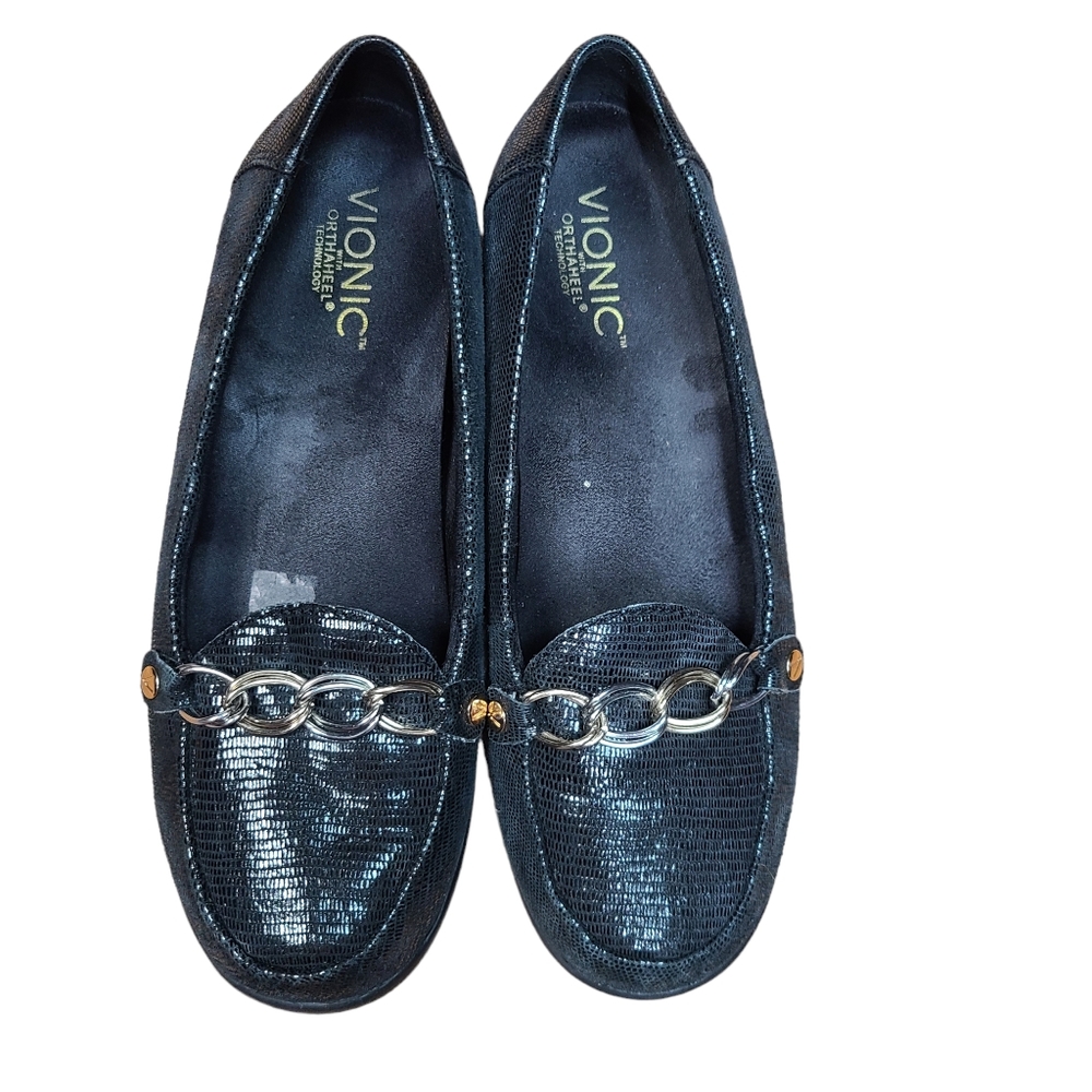 Vionic Size 7 Slide On Flats Shoes - image 4